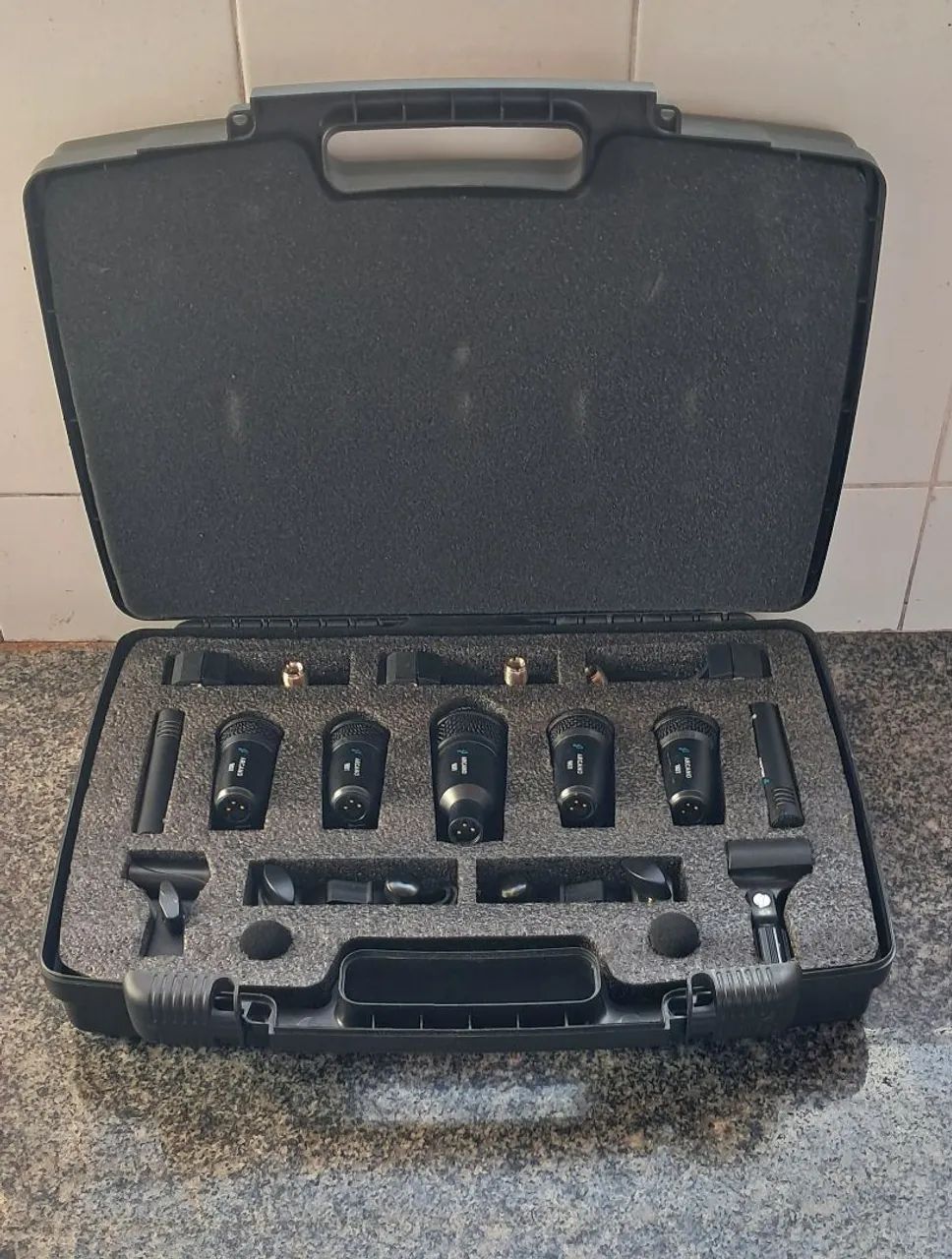 Kit de microfones para bateria  - Foto 2