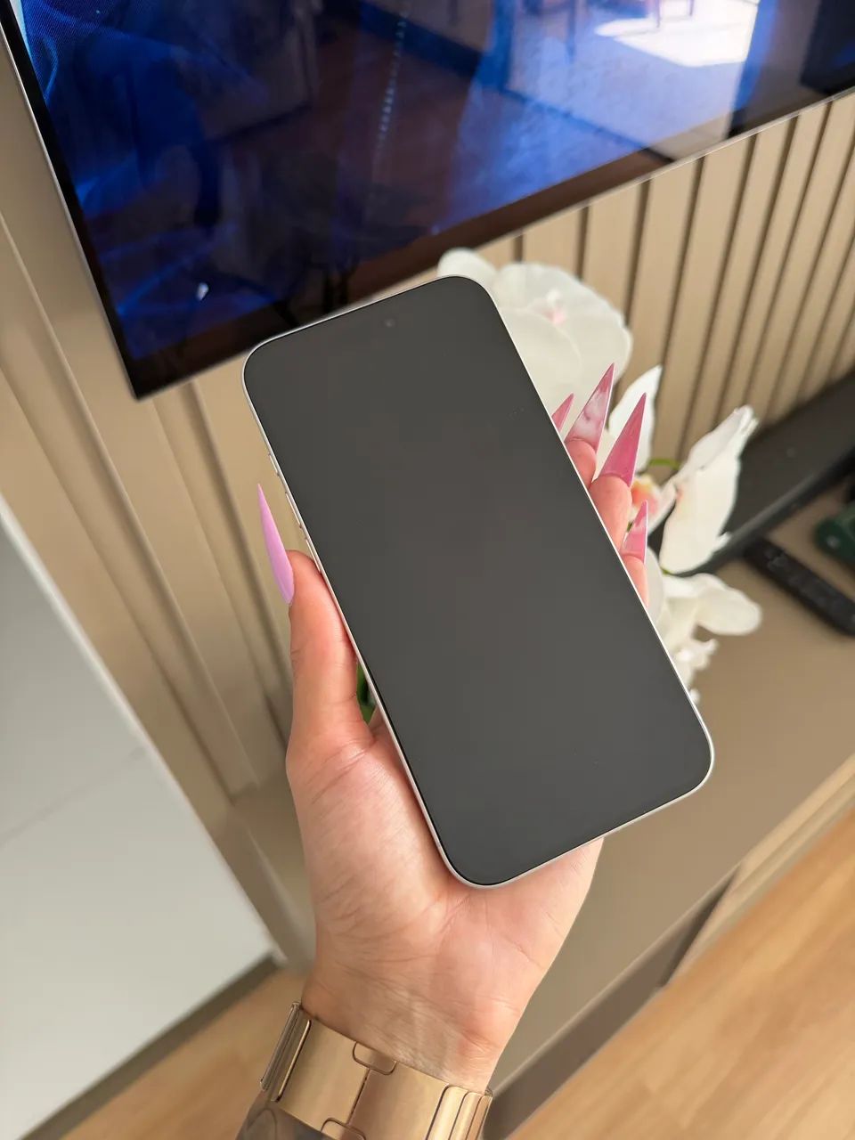 iPhone 16 Plus 128gb Branco IMPECÁVEL  - Foto 4