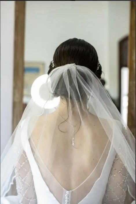 Vestido De Noiva Minimalista - Black Tie - Foto 3