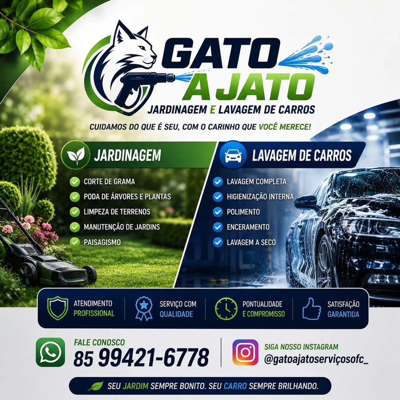 LAVAGEM AUTOMOTIVA E JARDINAGEM!! - Foto 4