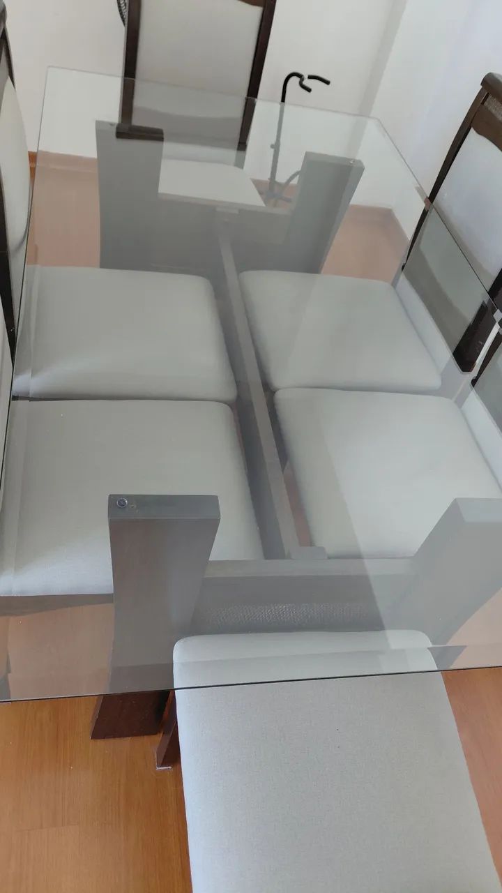 Mesa Sala de Jantar madeira - Foto 2