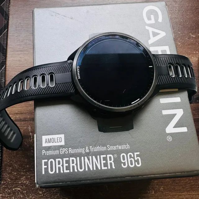 Garmin Forerunner 965 AMOLED GPS com caixa - Foto 3
