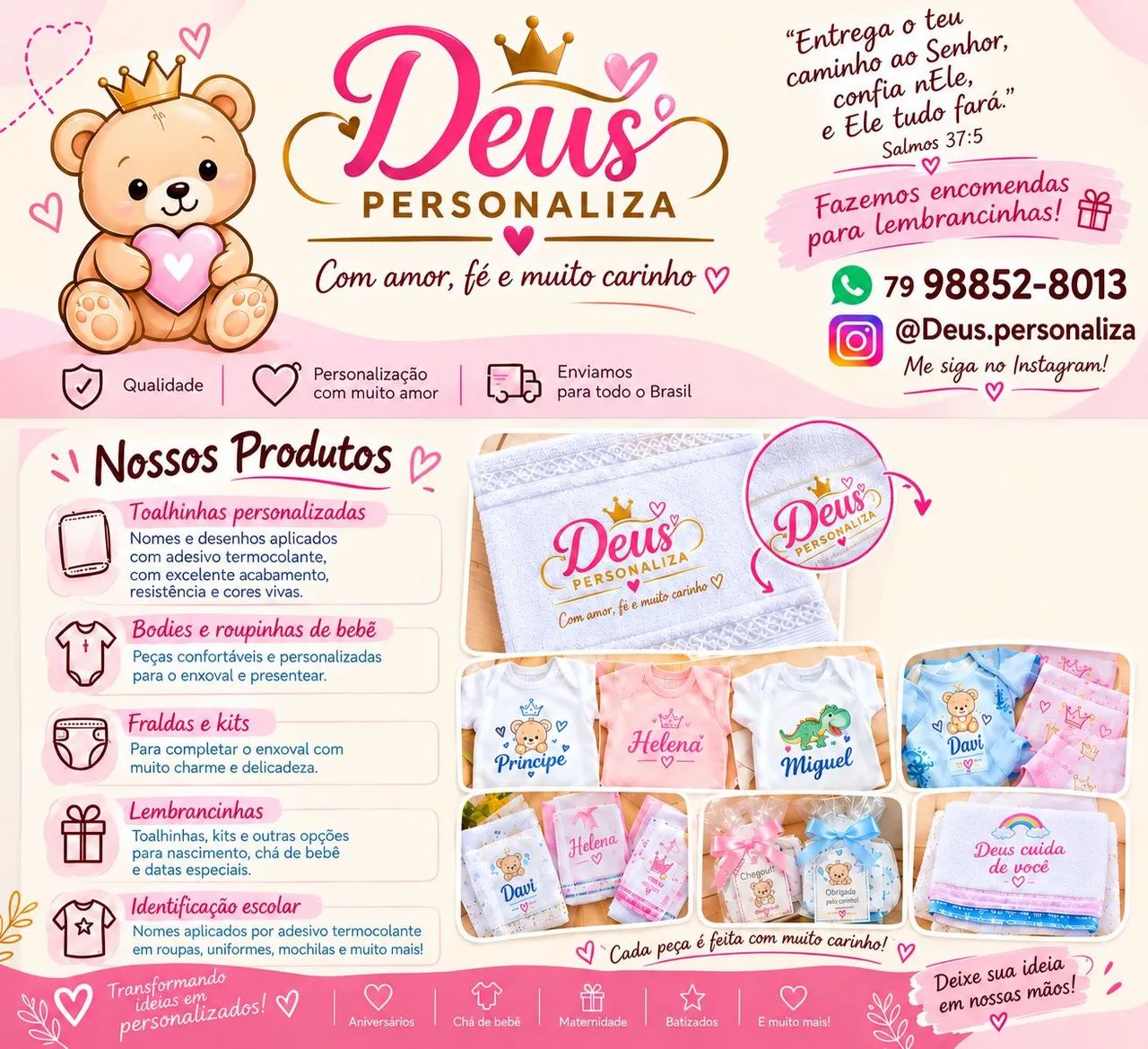 Produtos personalizados 