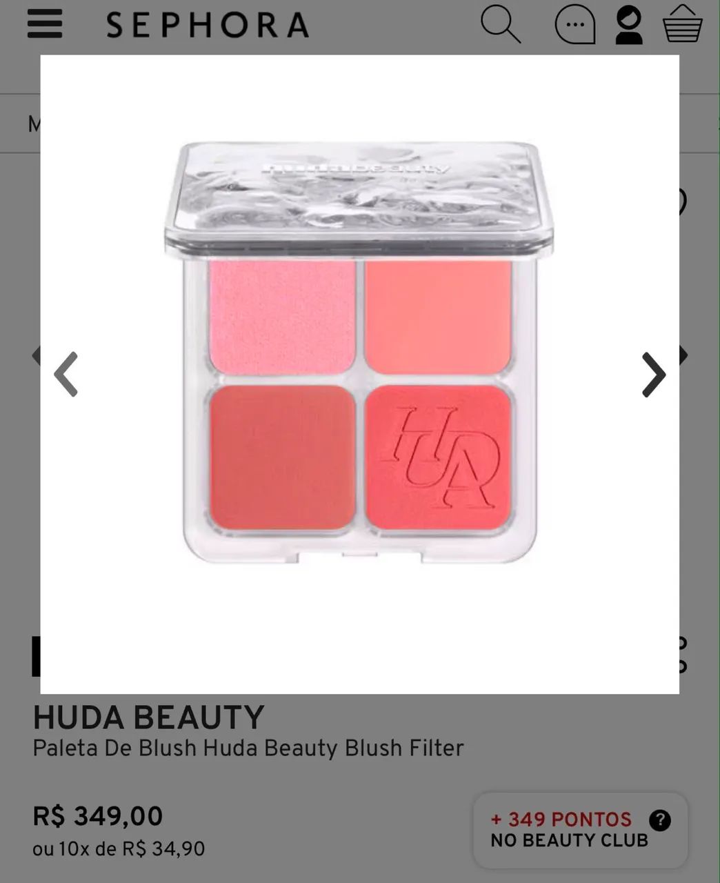 Paleta blush huda beauty - Foto 2