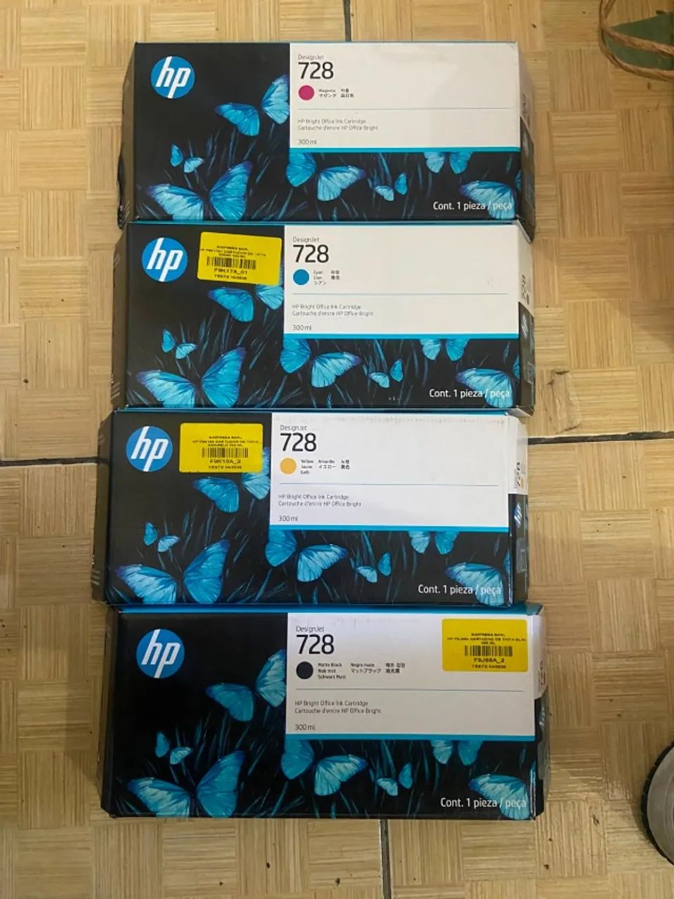 Carrucho Hp 728 Original