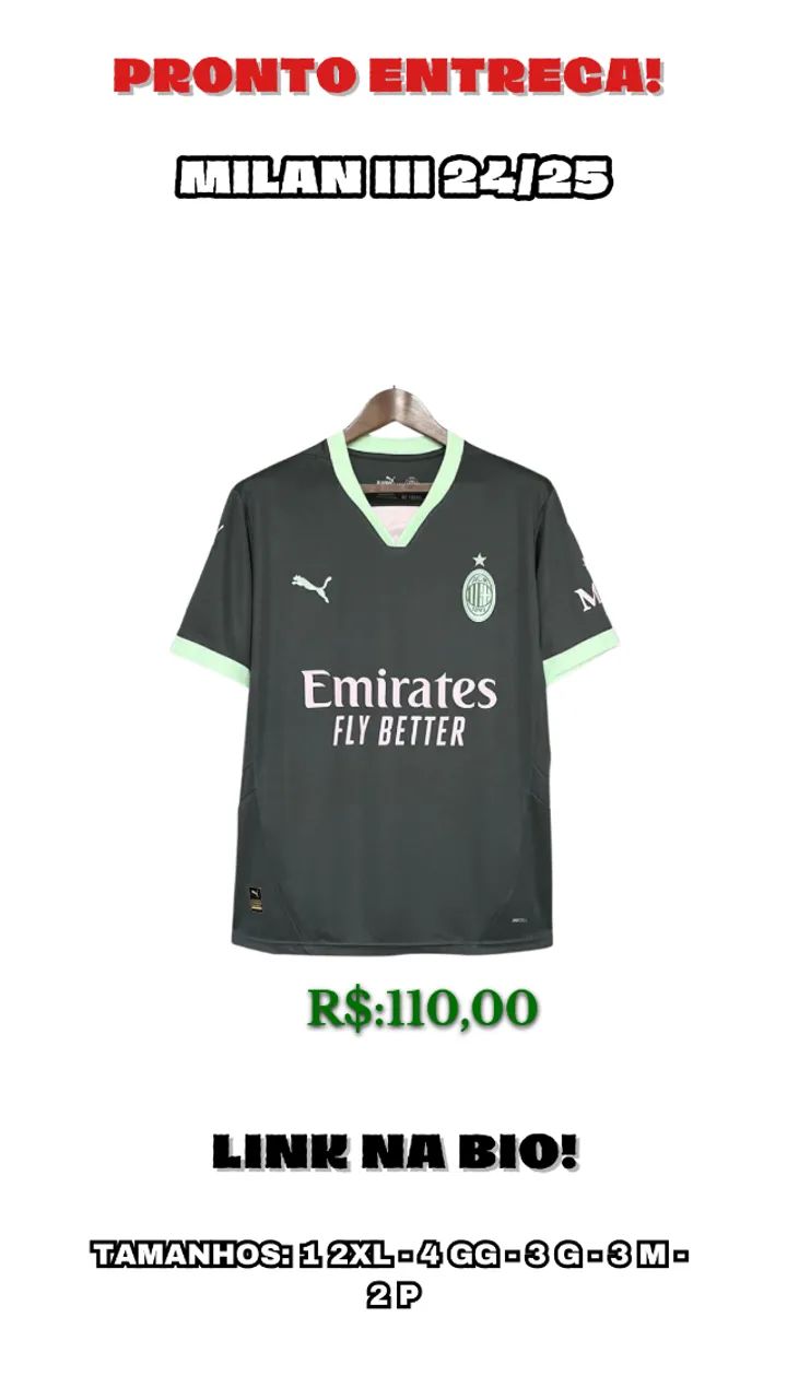Camisas de times.