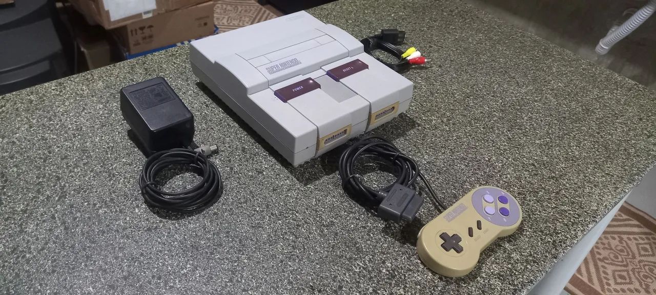 Super Nintendo fat completo - Foto 3