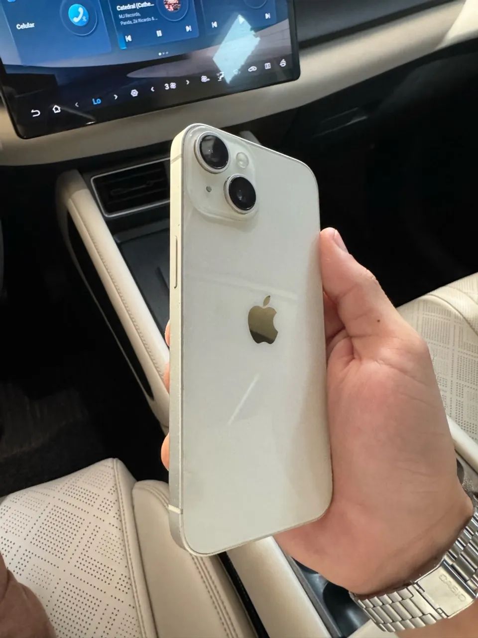 iPhone 14 128GB Branco - Impecável, Todo Original - Foto 4