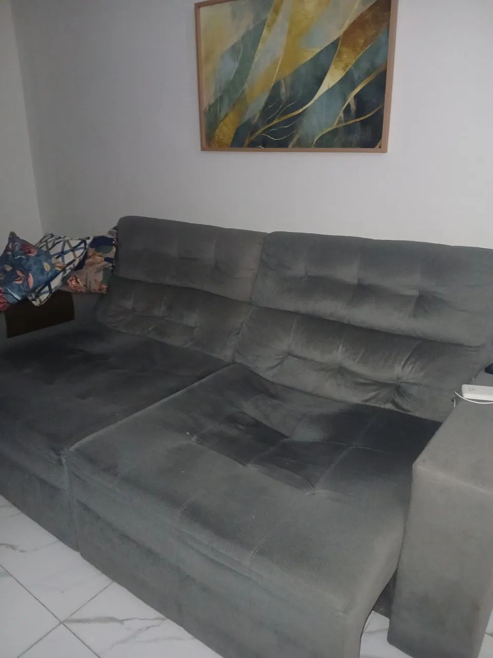 Sofá retrátil 2 lugares