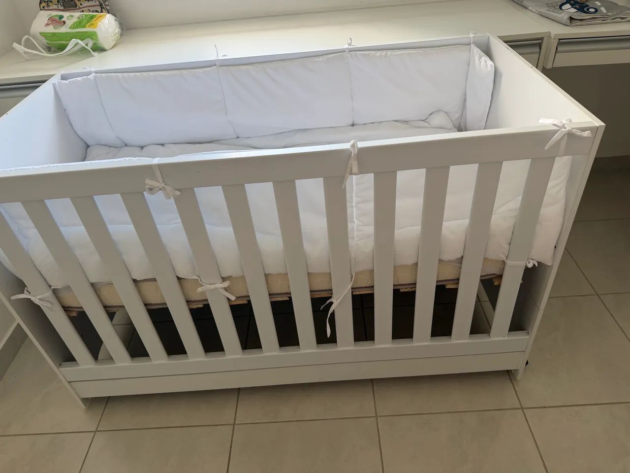 Berço cm colchão 