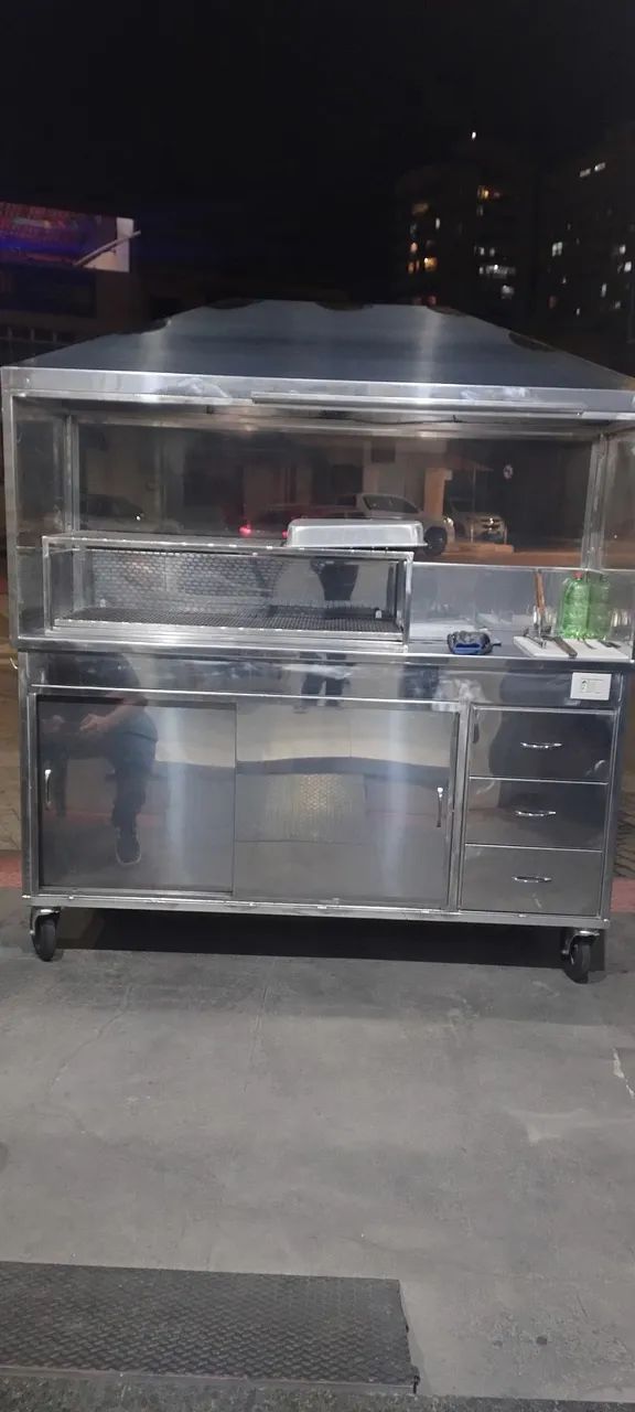 Churrasqueira grande inox  - Foto 3