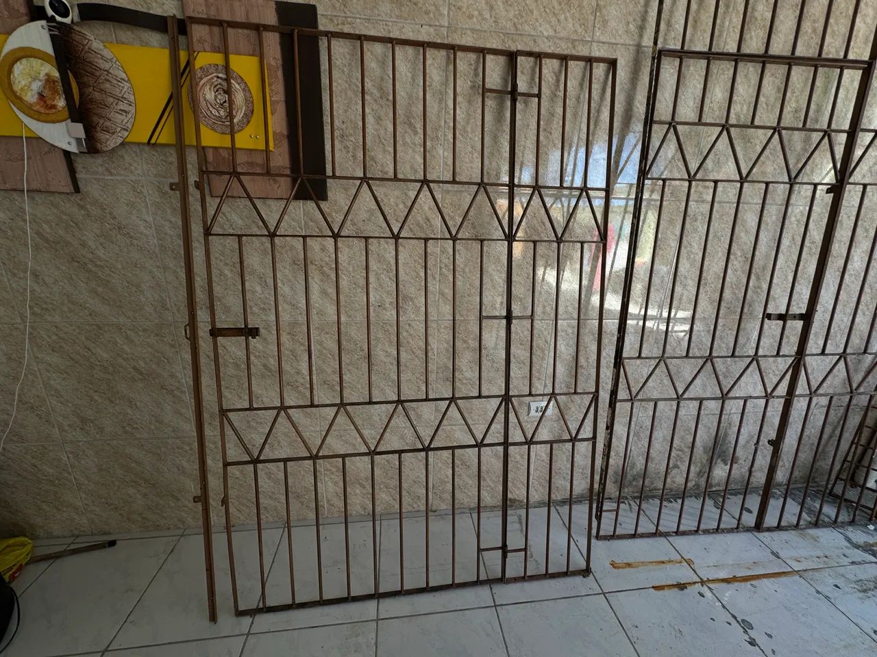 Grades de ferro para janelas e portas