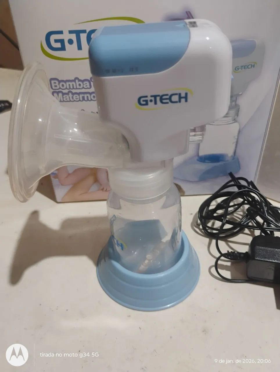 Bomba de tirar leite G-TECH