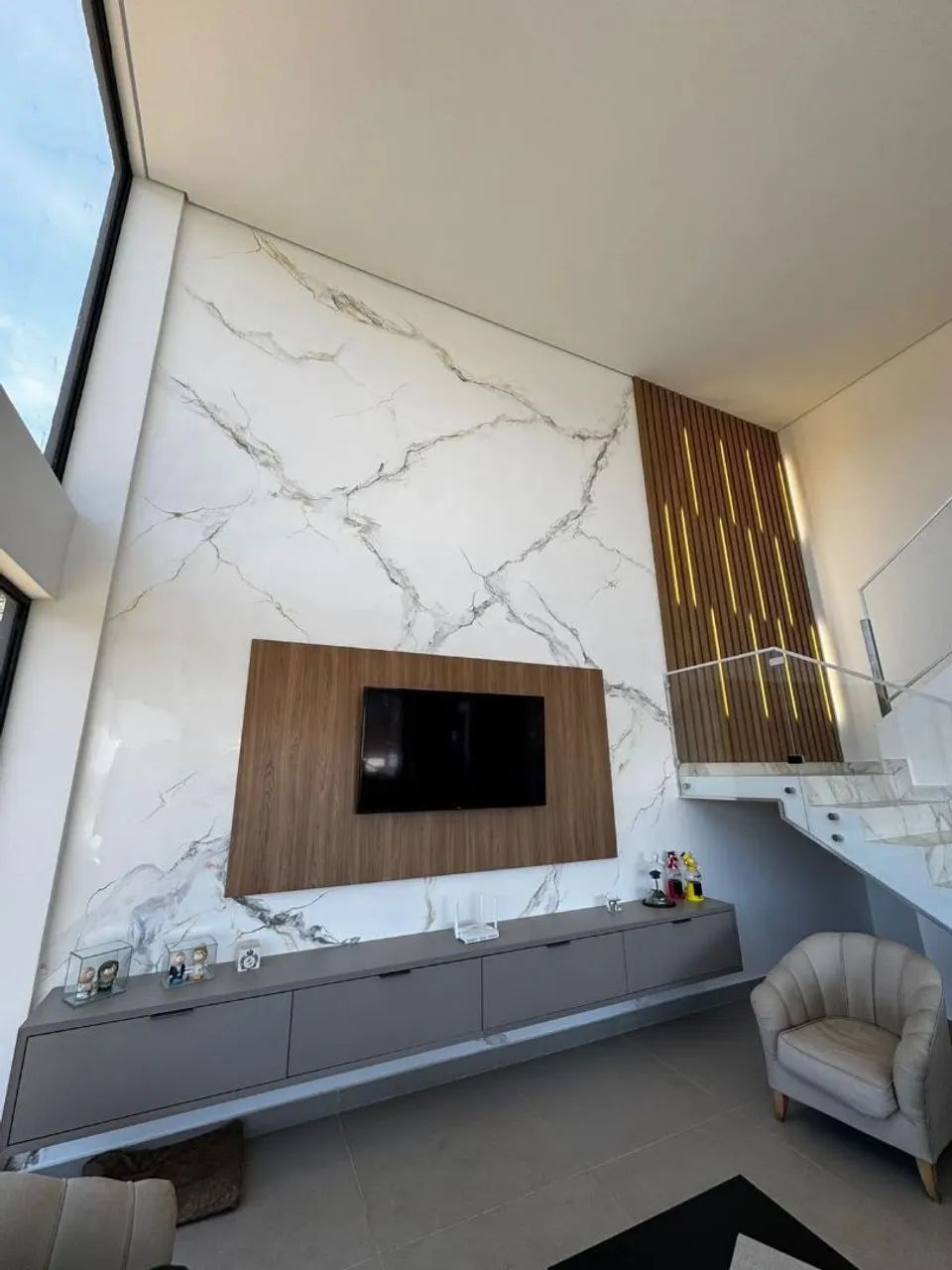 Pintura e reformas efeito decorativos marmorato  - Foto 4