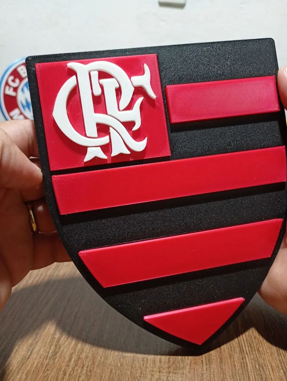 Placa para coleção escudo do Flamengo  - Foto 3