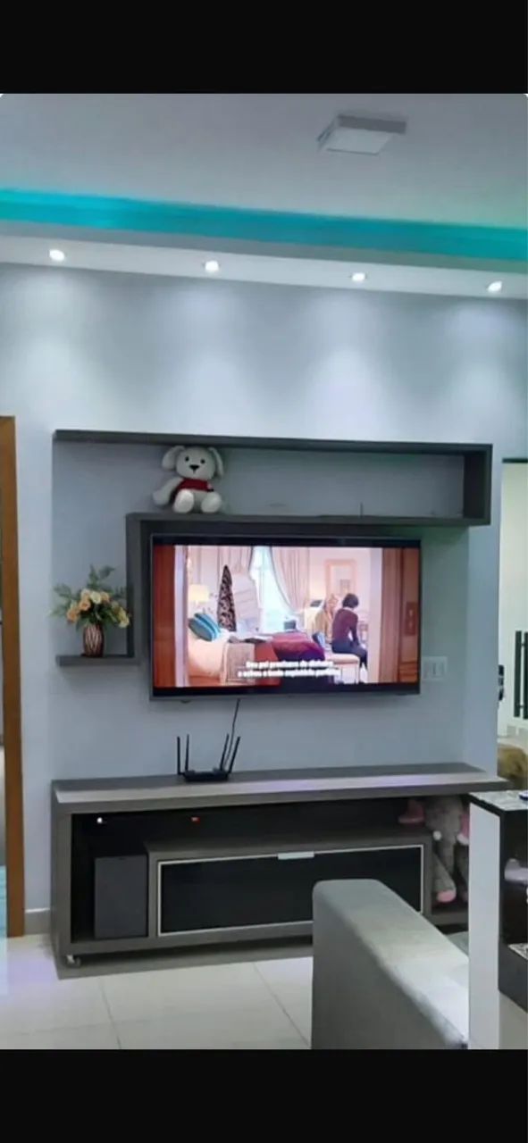 Rack com prateleira para sala TV  - Foto 5
