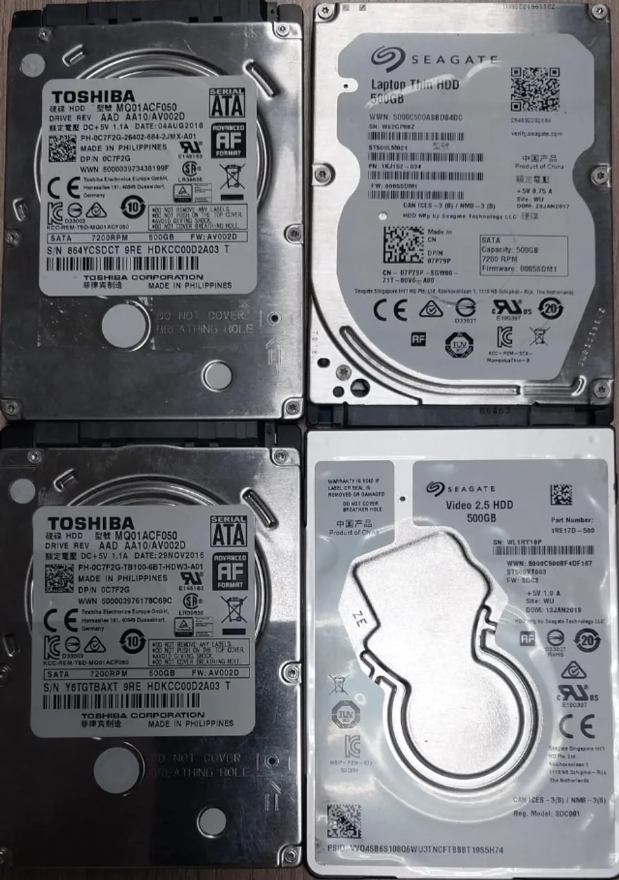 HD Seagate 750GB (ler descrição) - Armazenamento - Nações, Fazenda