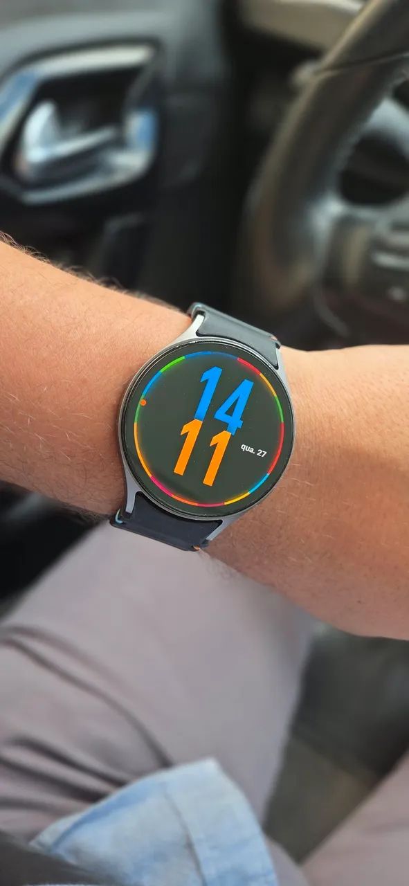 Smartwatch Galaxy 7 - 44mm Verde Militar (Relógio) - Foto 2