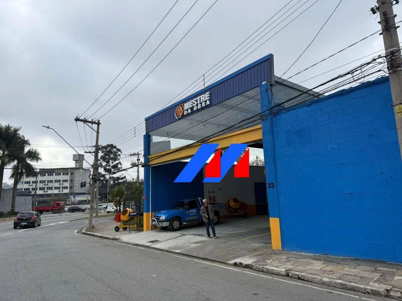 Galpão para alugar, 348 m² por R$ 14.420 - Fundação - São Caetano do Sul/SP - Foto 2