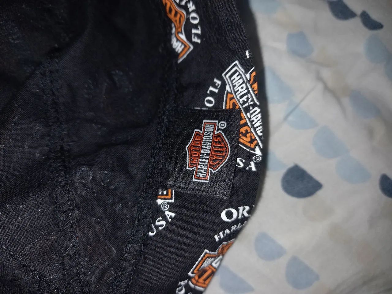 Bandana Harley Davidson tamanho único usada - Foto 3