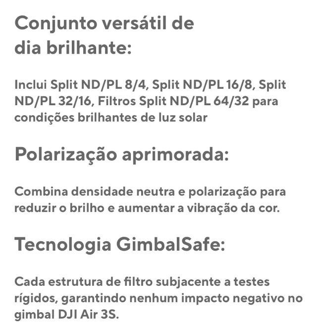 Freewell Filtros Kit ND/PL 8/4 16/8 32/16 64/32 para DJI Air 3s - Foto 3