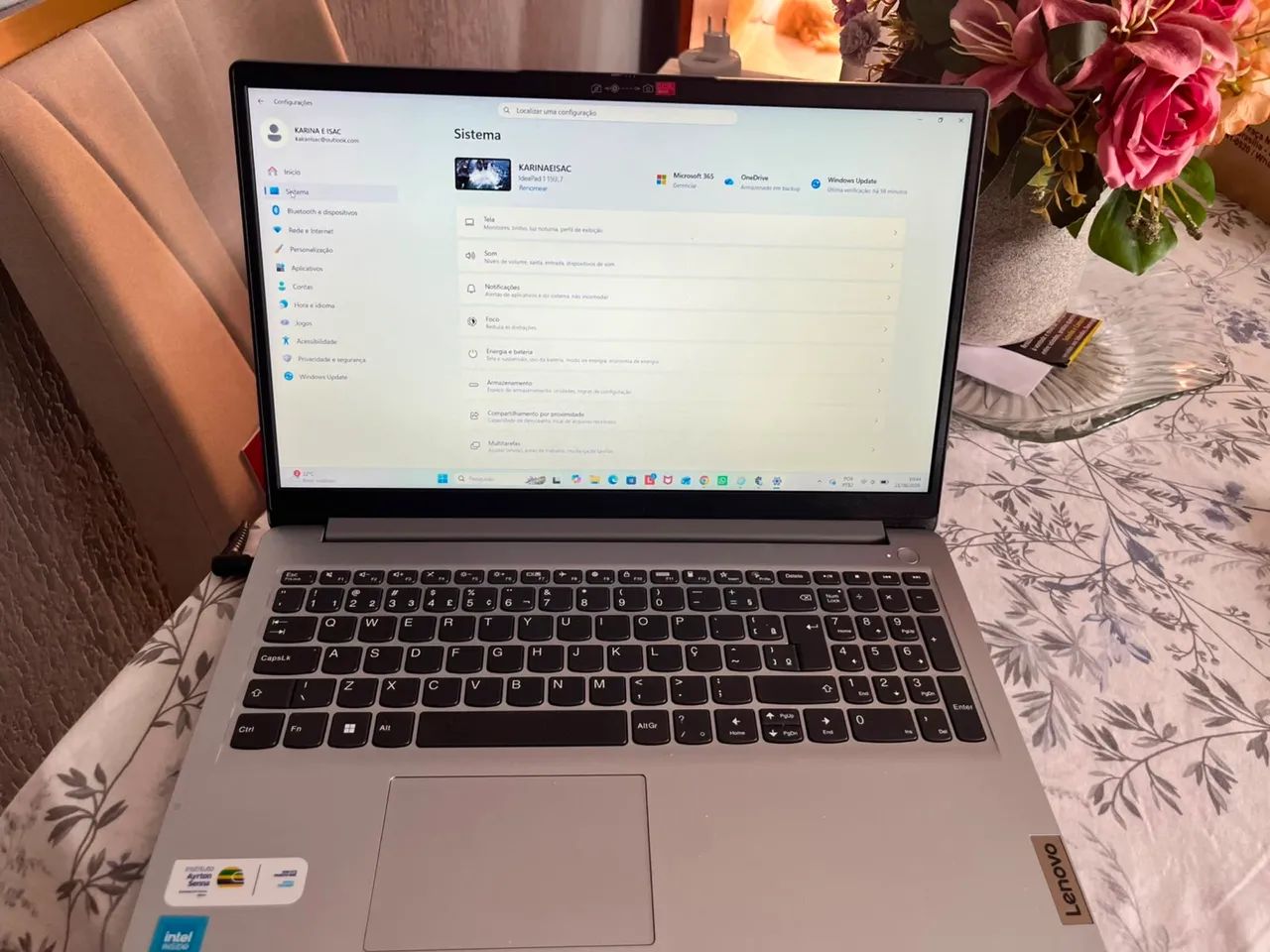Título  Notebook Lenovo - Foto 4