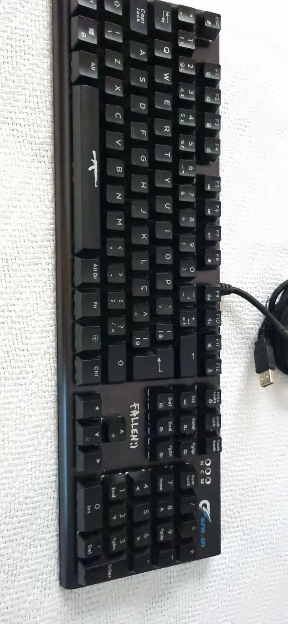 Teclado, Mouse e MousePad Gamers - Foto 2