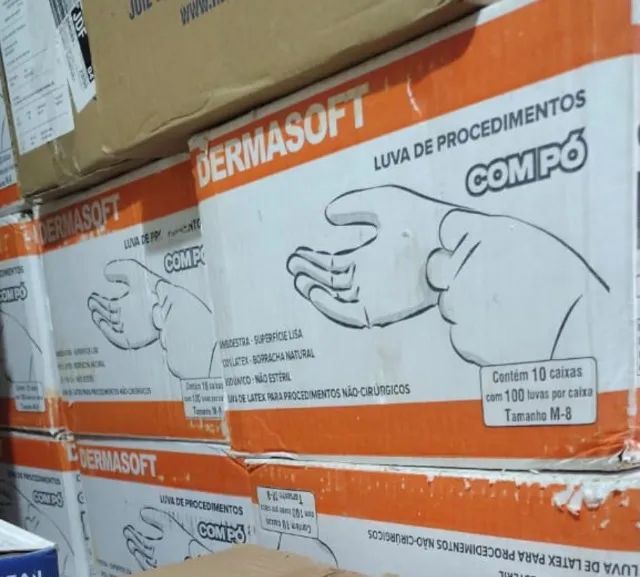 Luvas Látex