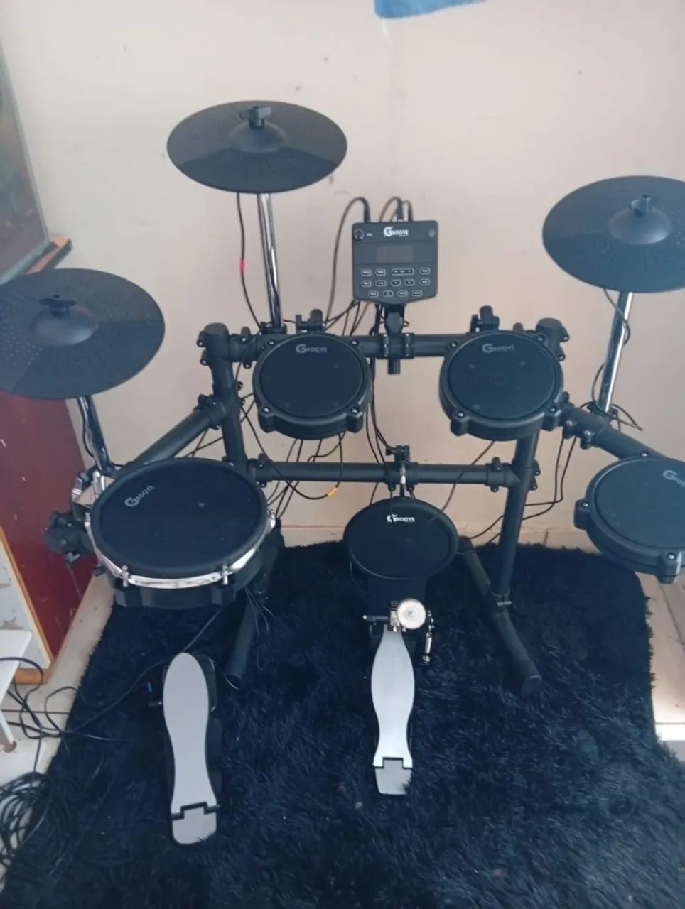 Bateria Eletrônica Nova - Foto 2
