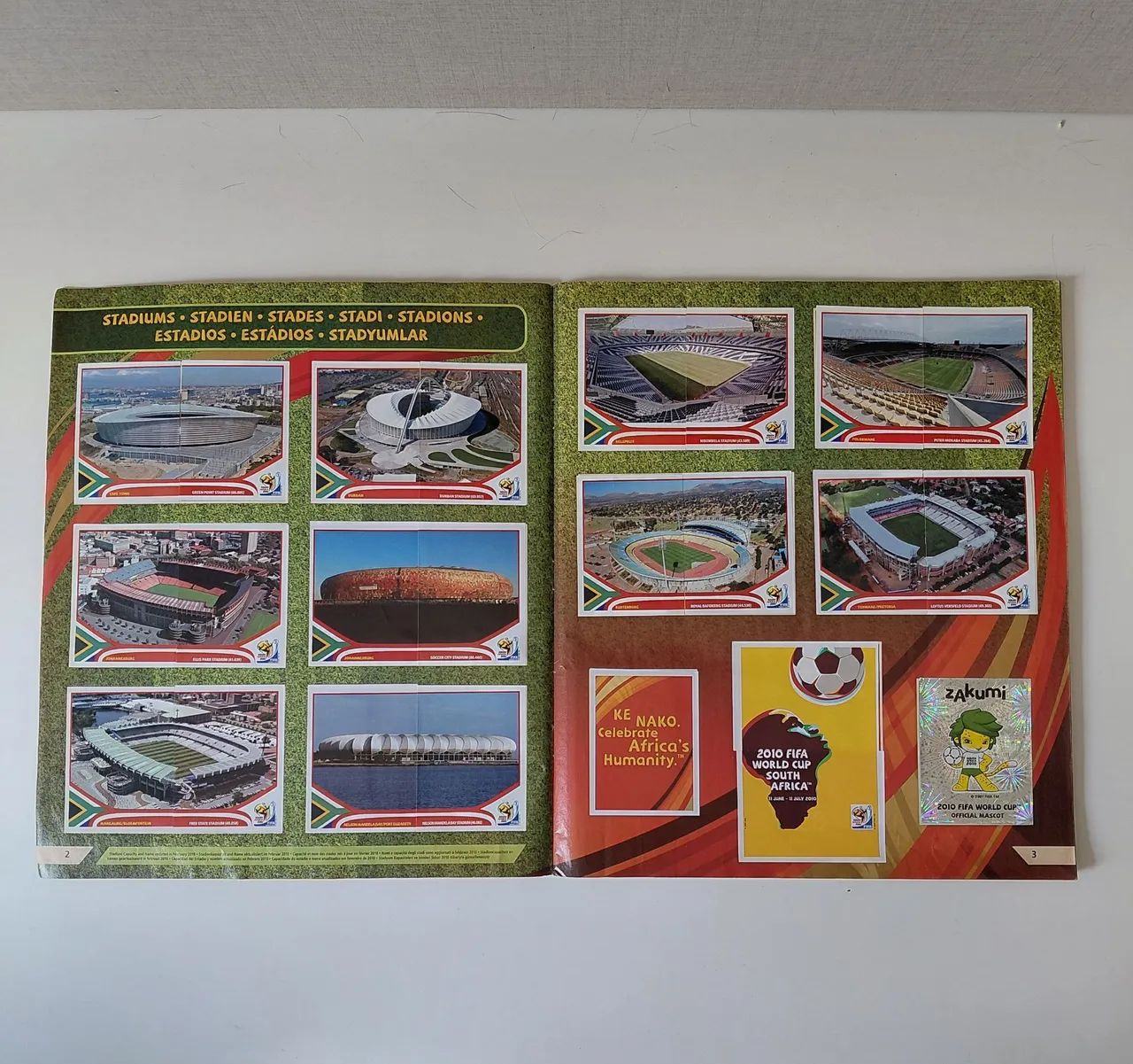 Álbum Copa do Mundo 2010 - Completo - Foto 2