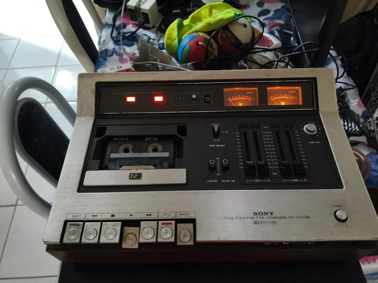 TAPE DECK SONY MODELO TC 138 SD(FERRITE) - Foto 3
