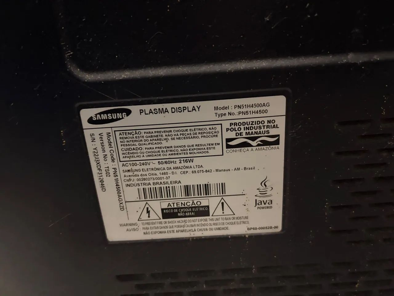 TV PLASMA SAMSUNG 50 POLEGADAS - Foto 3