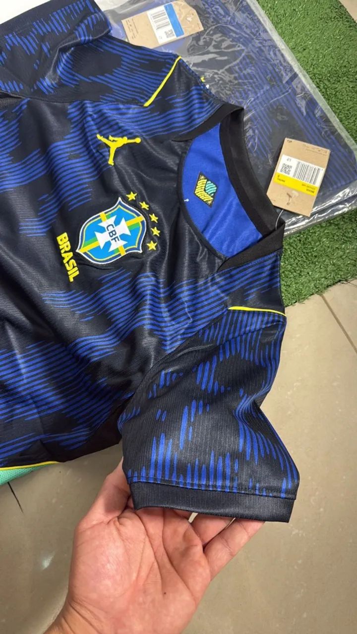 Camisa Azul Brasil Torcedor