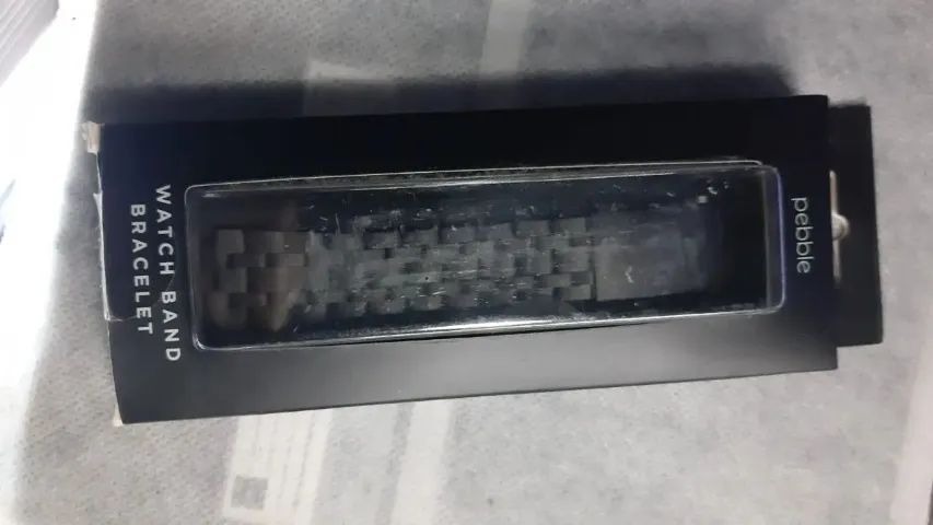 Pulseira PEBBLE Steel em aço inox - Nova na caixa original. - Foto 3