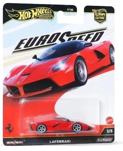 Hot Wheels Premium Euro Speed LAFERRARI