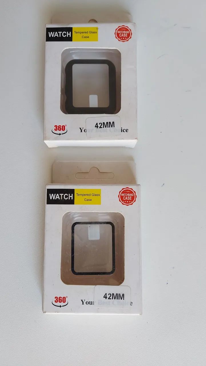 Capas Apple Watch 42mm + Capa e Película iPhone 13 Pro Max
