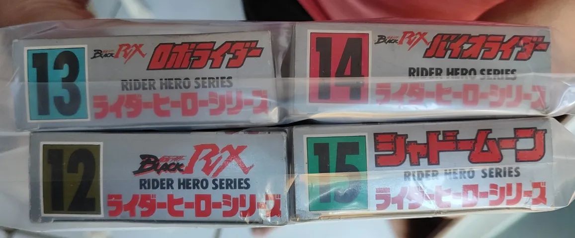 Coleção Masked Rider Black RX Bandai 1992 - Foto 2