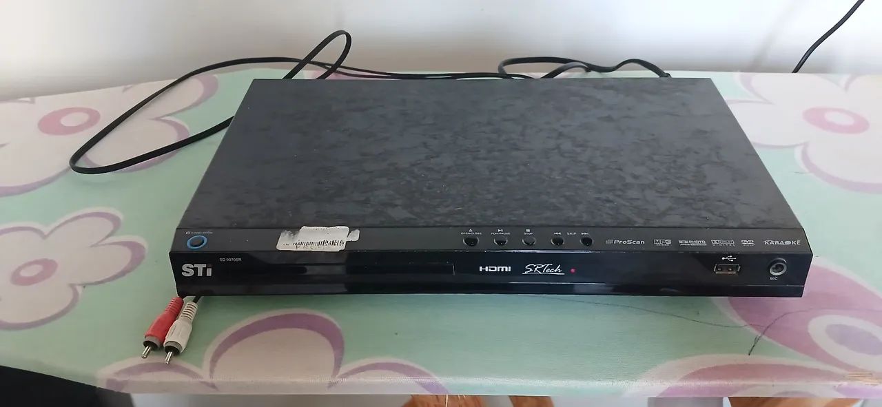 Vendo dvd play STI HDMI SRTECH - Foto 2