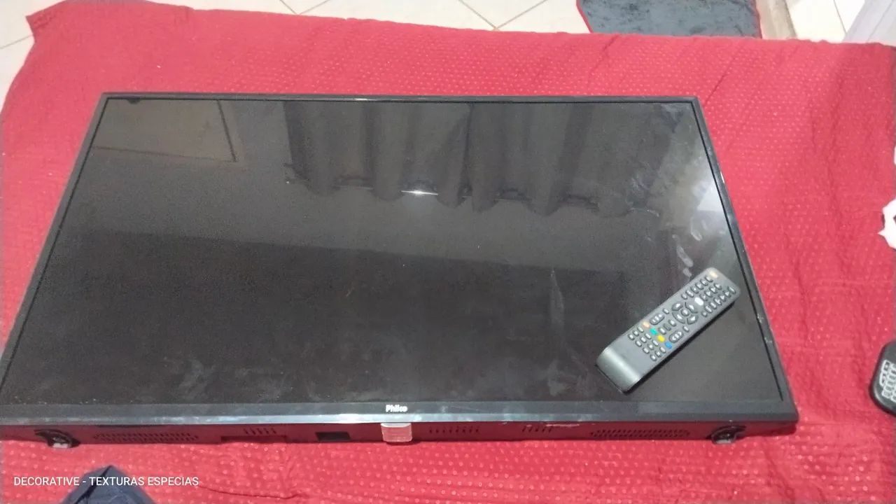 Tv Philco 40p - Cabo e controle - Foto 4