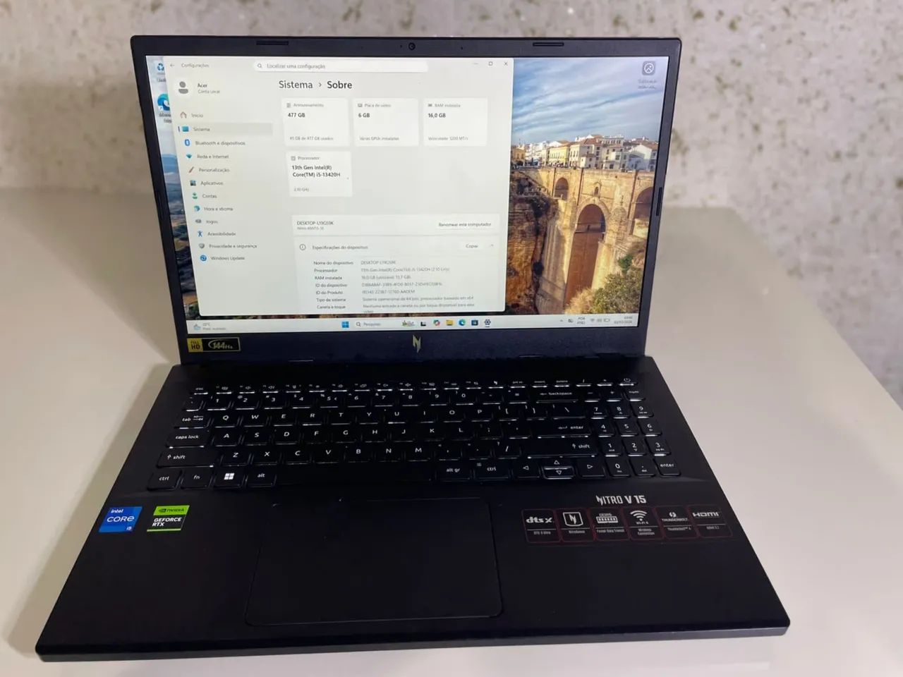 Notebook nitro v15 - Foto 3