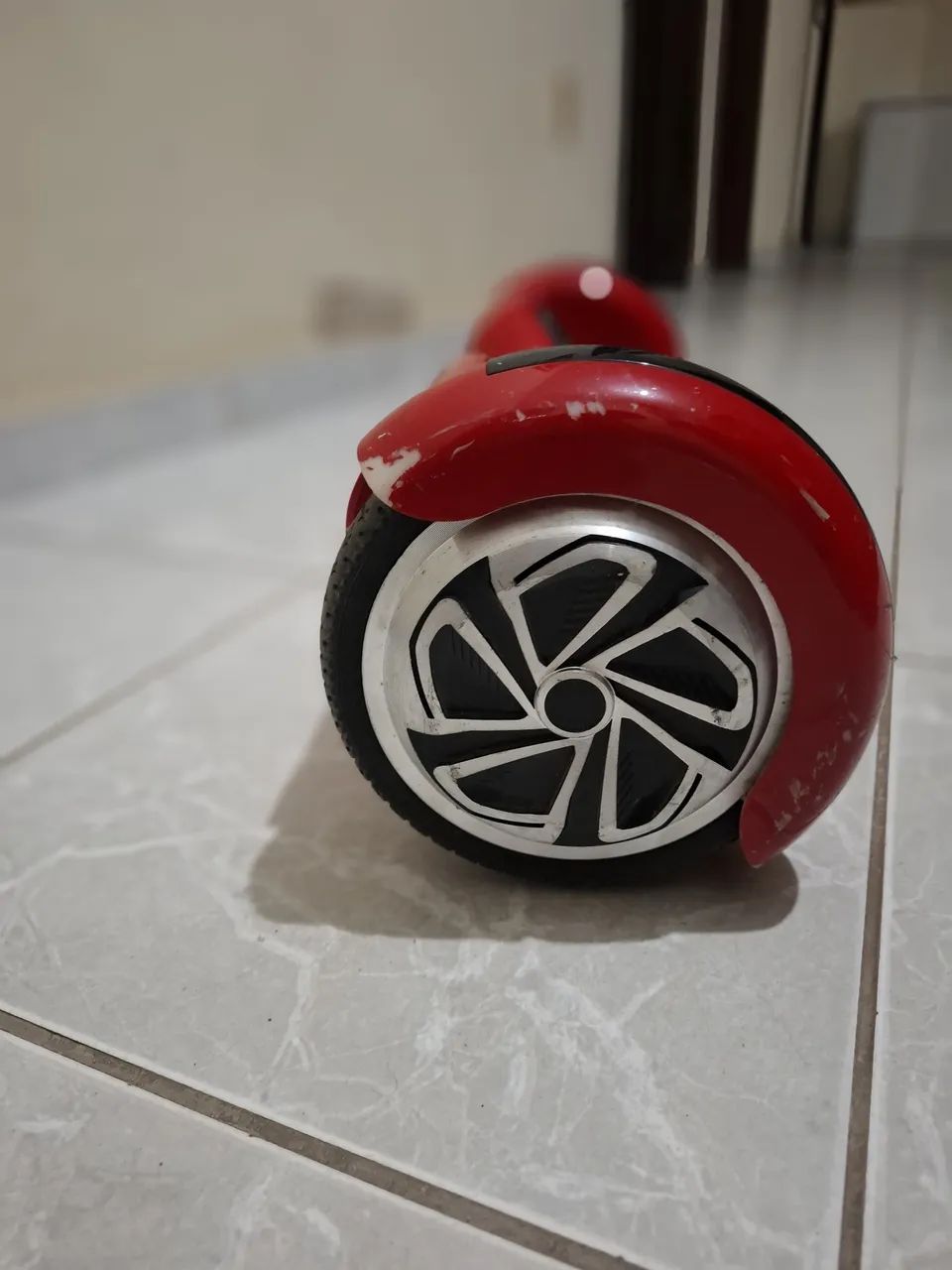 Hoverboard vermelho e preto  - Foto 4