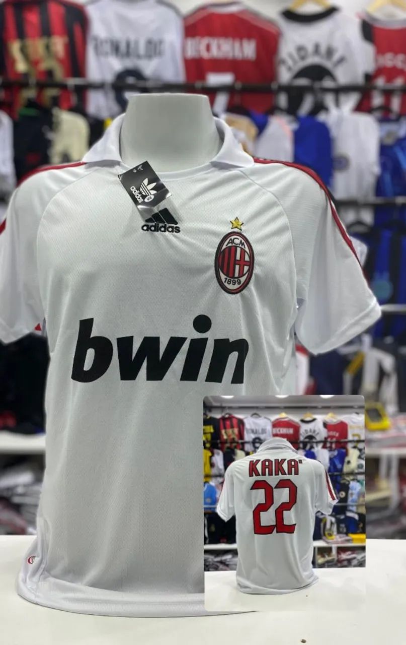 Camisa Milan retro Kaká