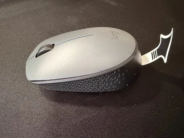Mouse Sem Fio Logitech M170 Cinza - Novo - Foto 3