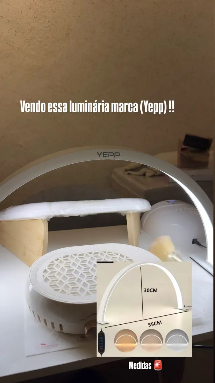 Vendo luminária de mesa  - Foto 2