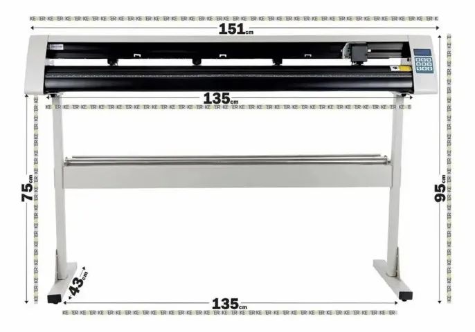 Plotter De Recorte 135cm + Laser Contorno - JINKA-1351 + softwere + drivers.