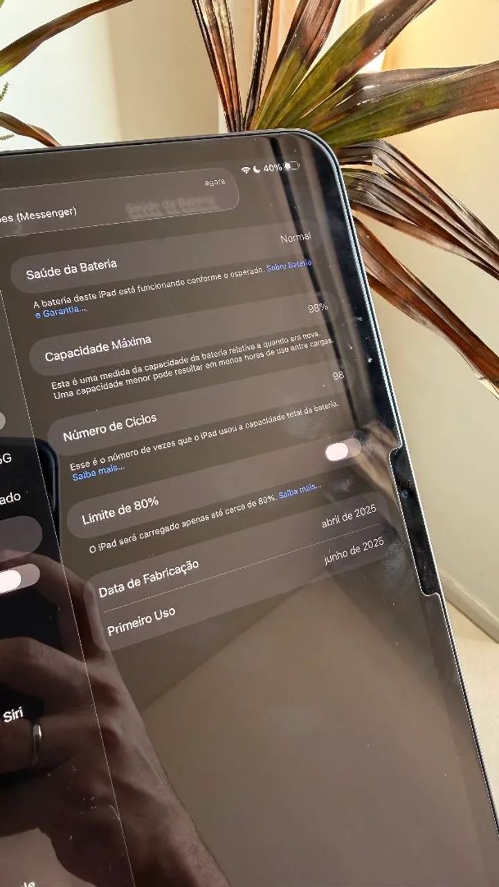 IPAD PRO M4 256GB impecável Completo  - Foto 4