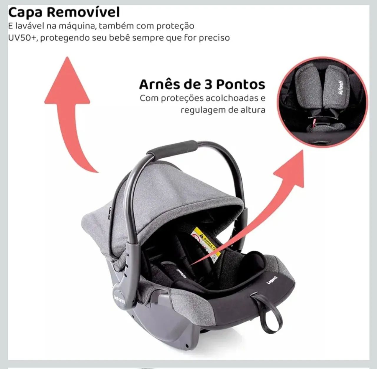 Bebê conforto Infanti semi novo