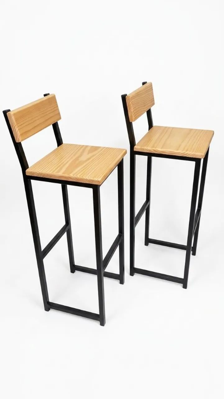 Banquetas estilo industrial 