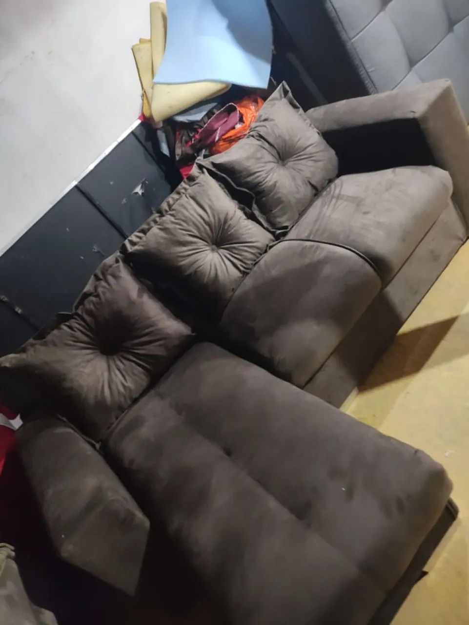 Sofá novo com chaise  - Foto 4