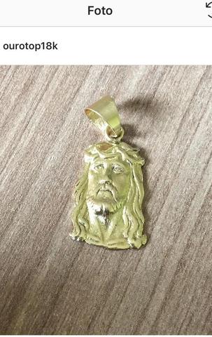 Pingente de ouro 18k 750